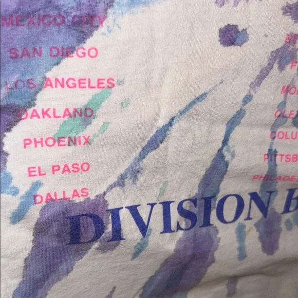 Pink Floyd single stitch division bell 1994 tour concert shirt 1990s